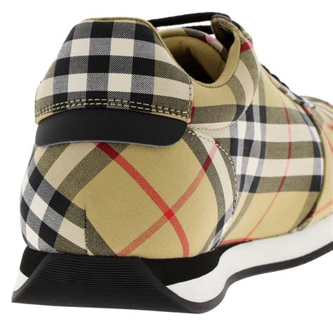 burberry sneakers beige|burberry men's sneakers on sale.